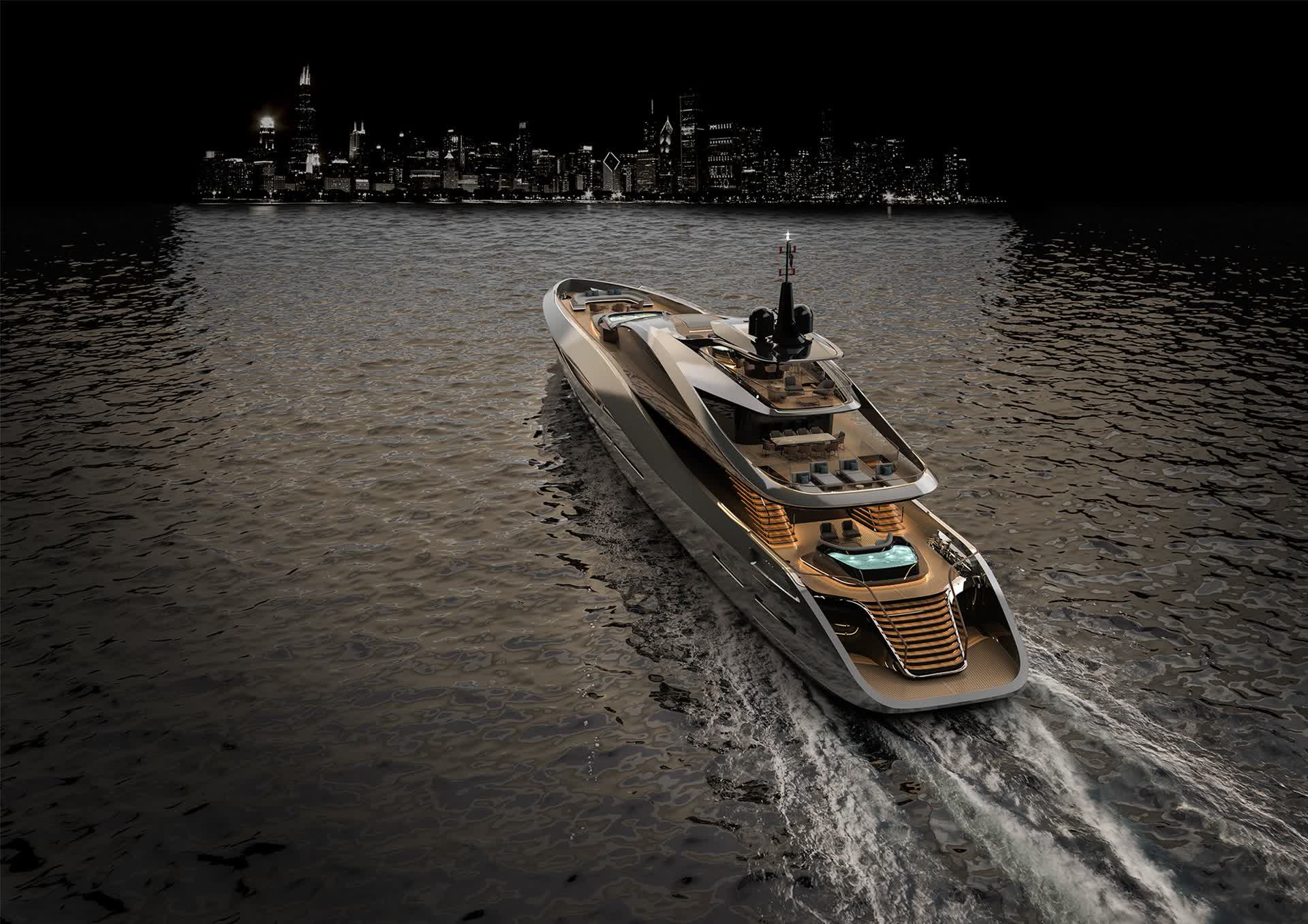 Rossinavi and Pininfarina Present Sleek New Yacht Concept At FLIBS 2019